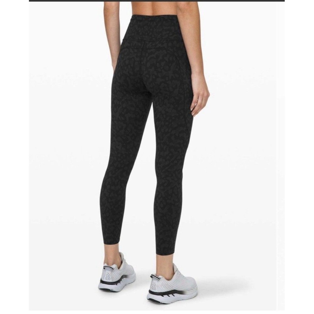 Lululemon Fast and - Tight II Non-Reflective Nulux Formation Camo Size 4 25”